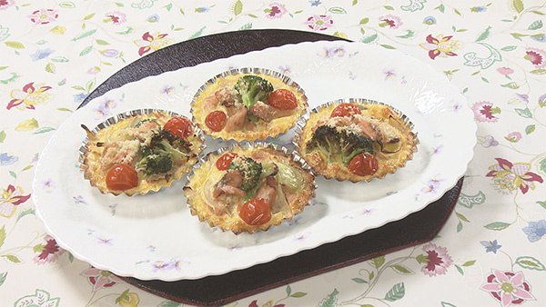 秋鮭のキッシュ