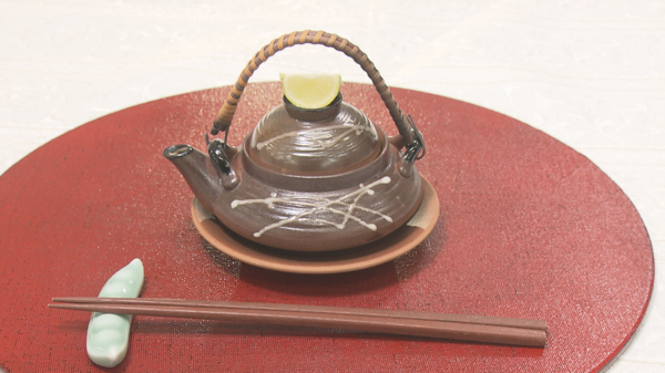 しいたけの土瓶蒸し