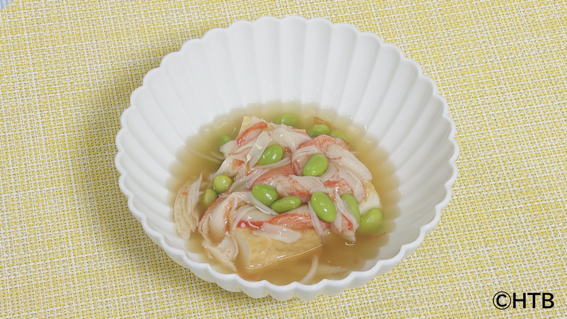 【レシピ】<br>厚揚げのカニあんかけ